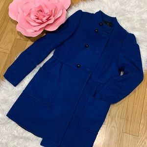 Zara coat teal